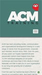 Mobile Screenshot of acmtraining.co.uk